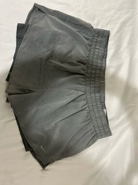 Nike Charcoal/Gray Women's Athletic Shorts